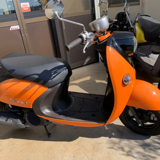 ヤマハ ビーノ-FI エンジン機関良好 各所点検整備済み 人気のオレンジ色