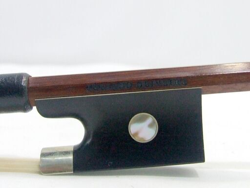 新品 未使用 JULIANO OLVEIRA 刻印 ジュリアーノ オリベイラ バイオリン 弓 ぺルナンブコ 4/4 希少 60g おすすめの弓製作家 手渡し 全国発送対応 愛知県清須市より 管理（カ）SS-349 新品 未使用 JULIANO OLVEIRA 刻印 ジュリアーノ オリベイラ