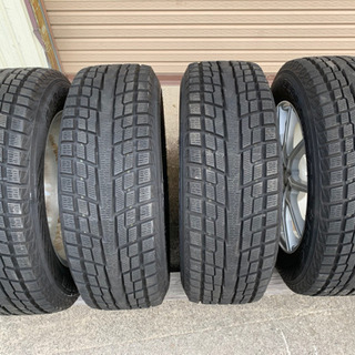 ★値引き！【バリ溝美品】アルミ付スタッドレスタイヤ4本