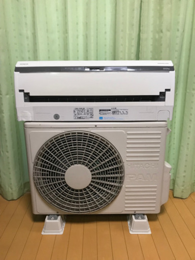 大幅値下げ‼️中古品‼️15畳まで❗️取付込❗️2013年❗️PayPay可❗️HITACHIエアコン