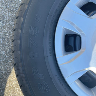 ハイエース6型　新車外し　タイヤ4本セット