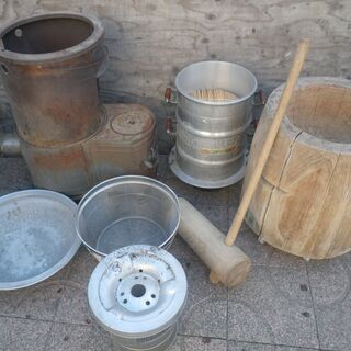 □配達可□杵や臼 うすなど 餅つき道具 セットでお願いし
