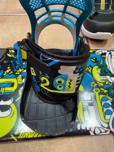 k2、3点セット板、ブーツ、ビンディング120センチ