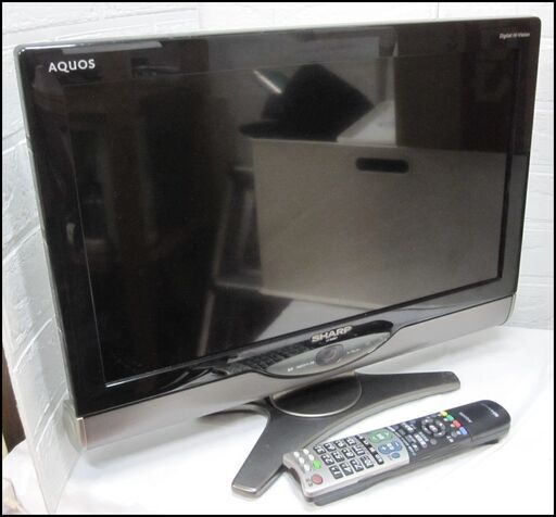 新生活！8800円 シャープ 液晶テレビ 20型 2010年 リモコン付き