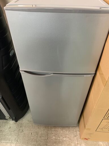 シャープ　2ドア冷蔵庫　１１８L　２０１５年製　SJ-H12Y