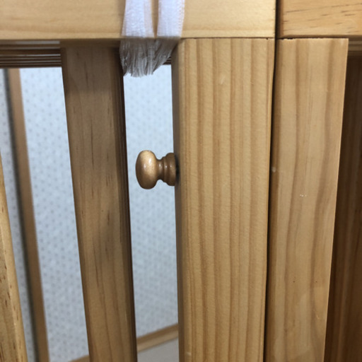 木製ベビーサークル