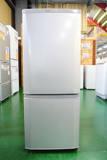 三菱 2ドア冷蔵庫 MR-P15D-S 2019年製。清掃・動作確認済。当店の動作保証6ヵ月付き。