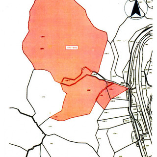 鴨川山林1.03万坪　700万円　接道あり