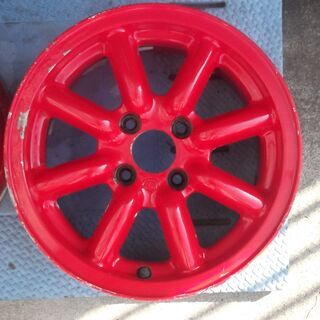 ブラックレーシング 8本スポークタイプ 2本のみ 6j14インチ