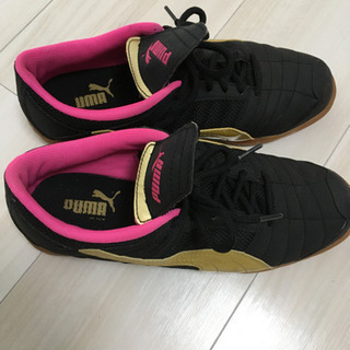 24,5cm PUMA フットサルシューズ