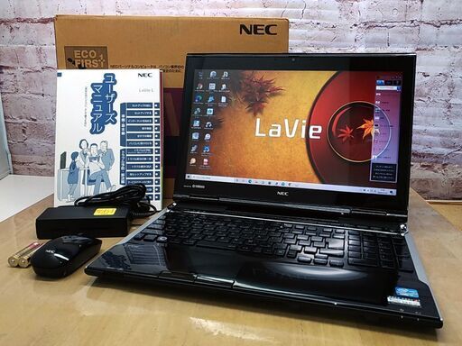 ★決定しました★NEC LL770/H【◆超美品◆余裕のSSD 1.0TB(1000GB) 3年保証, Core i7, Mem 8GB★15.6型★簡単リカバリ】純正 Win 10最新 \u0026 MS Office