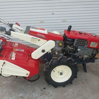 ヤンマーディーゼル耕運機YA７５セル始動、バッテリー新品（エンジン８馬力） ヤンマー 中古 ディーゼル耕運機 YA75 \u2013 農キング