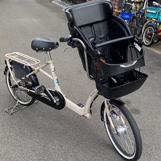 子供乗せ自転車　20インチ　マルイシ　LEDオートライト　3段変速　美品