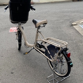 子供乗せ自転車　20インチ　マルイシ　LEDオートライト　3段変速　美品