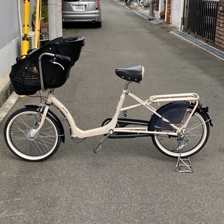 子供乗せ自転車　20インチ　マルイシ　LEDオートライト　3段変速　美品