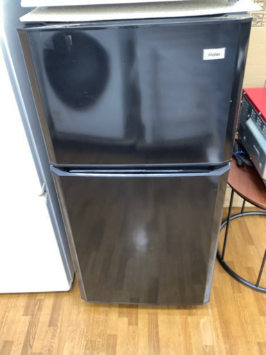 2ドア冷蔵庫　Haier JR N106H 2014年製　程度B 6ヶ月保証付き！