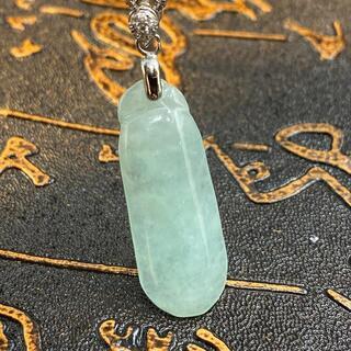 ネックレス 瓜 本翡翠 氷ヒスイ 誕生日プレゼント 縁起物 手作り 鑑別書有3