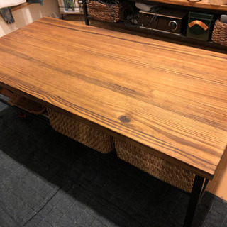((購入者様決定))木製ローテーブル