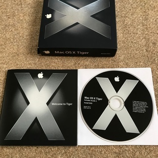 【ネット決済・配送可】Mac OS X v10.4.6 "Tig...