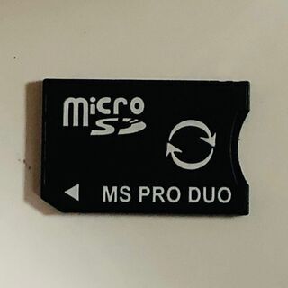 microSD → メモリースティック Pro Duo 変換アダ...