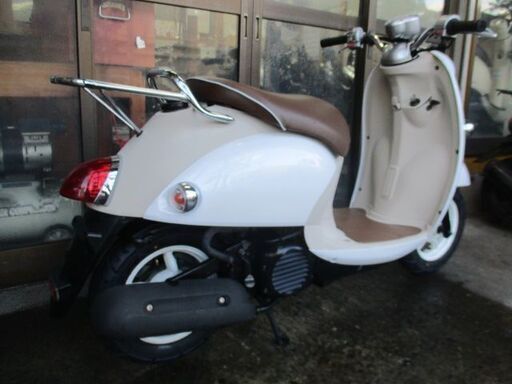 ヤマハ　ビーノ-FI　エンジン機関良好　各所点検整備済み　ホワイトカラー ヤマハ ビーノ-FI エンジン機関良好 各所点検整備済み ホワイトカラー