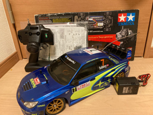 ★美品　動作確認済　1/10RC XB スバル インプレッサ WRC モンテカルロ'07 (TT-01)★