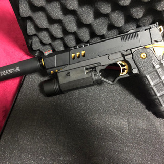 東京マルイ ハイキャパ ゴールドマッチ カスタム済み