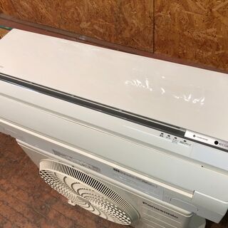 【管理KR144】Panasonic 2015年 2.2kw 6畳用 ルームエアコン CS-225CEX お掃除機能あり