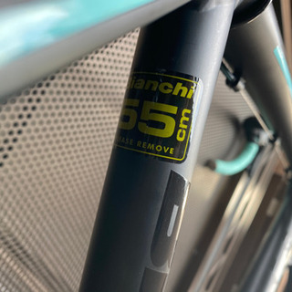 ビアンキ VIA NIRONE 7 ロードバイク ブラック 55 tiagra