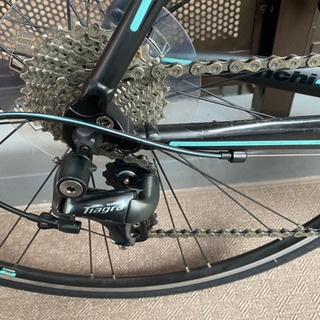 ビアンキ VIA NIRONE 7 ロードバイク ブラック 55 tiagra