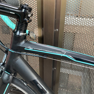 ビアンキ VIA NIRONE 7 ロードバイク ブラック 55 tiagra