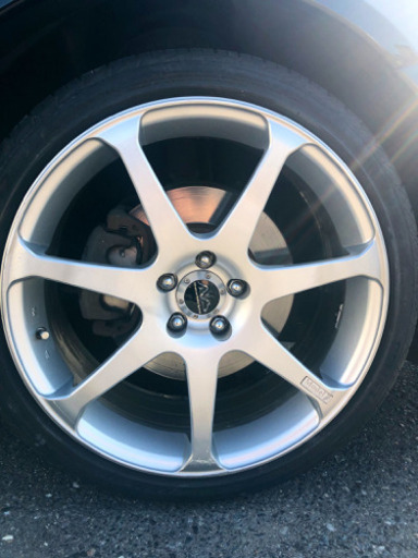 ヨコハマ　AVS モデル7 18インチ　PCD100 ホイール4本セット