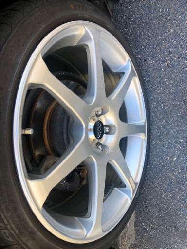 ヨコハマ　AVS モデル7 18インチ　PCD100 ホイール4本セット