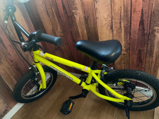 クリスマスまでお値下げします。子供用自転車 BMX CRANKER ムラスポ 14インチ yellow