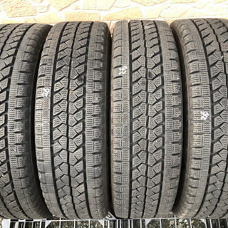 T284　205/85R16 LT　ブリヂストン　スタッドレス　6本　キャンター ブリザック キャンター用 中古スタッドレス 205/85R16 117/115