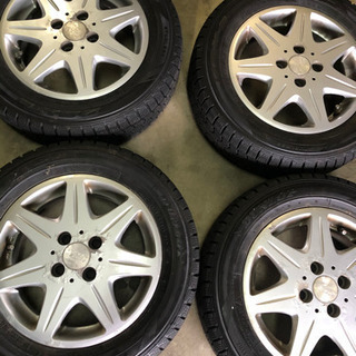 175/65R14 スタッドレスタイヤ&アルミホイール　ダンロッ...