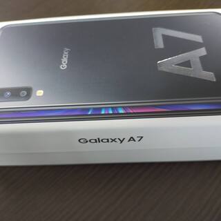 【値下げ！】【新品】Galaxy A7　ブラック