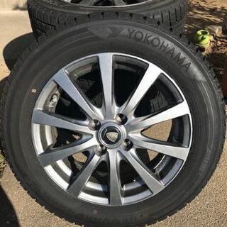 アルミ付きスタッドレスタイヤ 175/65R15