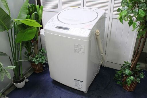 R2244) TOSHIBA 中古 東芝 電気洗濯乾燥機 AW-10SV3M(W) 洗濯10Kg/乾燥5Kg  2016年製! 洗濯機 店頭取引大歓迎♪