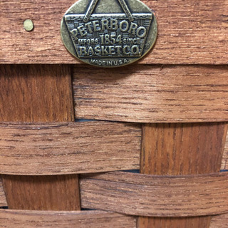 Peterboro Basket  新品未使用品　レア商品　商談中