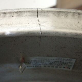 TWS 107M 鍛造 20インチ 10.5J [段リム]ジャンク品 クラックあり