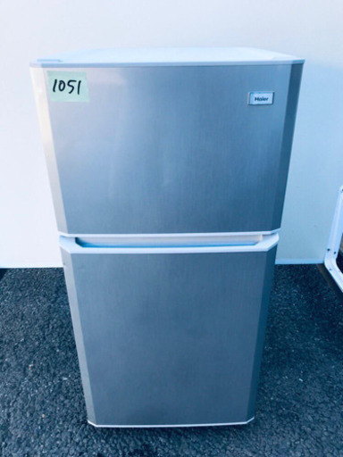 ①1051番 Haier✨冷凍冷蔵庫✨JR-N106E‼️