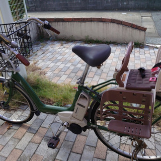 ブリジストン電動アシスト 前カゴ仕様