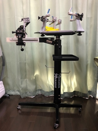 『取引先決定しました』テニスPHAGASON（ファガソン ）バネ式手動スタンドタイプのガット張り機