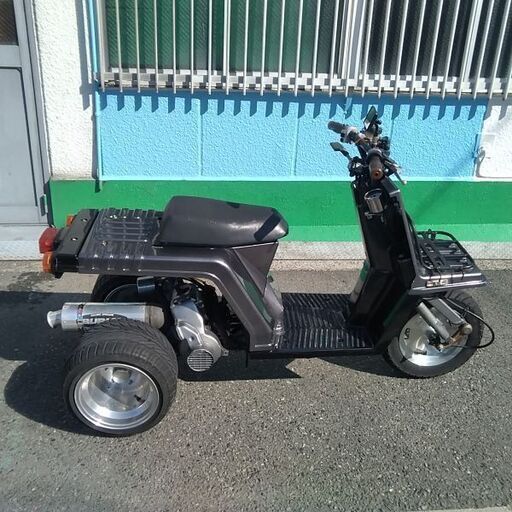ジャイロＸミニカーカスタム車　2サイクル　ベリアルマフラー　ビックキャブ