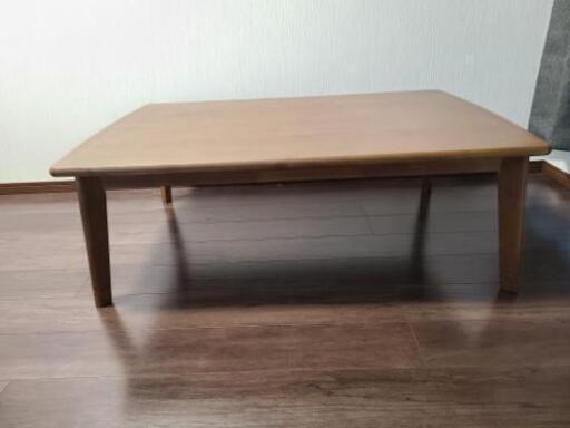 値下げ中★こたつテーブル布団セット　ニトリ　120センチ長方形 値下げ中☆こたつテーブル布団セット ニトリ 120センチ長方形