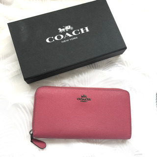 美品　国内正規店舗購入　正規品  COACH 長財布 アコーディ...