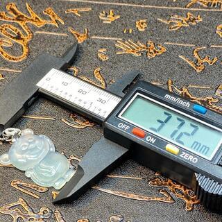 福袋 ネックレス ベア 氷ヒスイ 本翡翠 緑色 誕生日プレゼント 金運