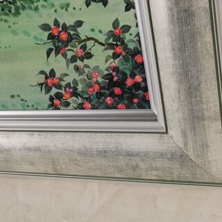 3890 美品 開田風童 四季の中で ジクレー 500部限定 額装 60×67.5×4.5cm 愛知県岡崎市 直接引取可