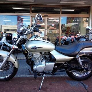 NO.3525　エリミネーター１２５　空冷４サイクルエンジン　アメリカン　シルバー　☆彡 NO.3525 エリミネーター125 空冷4サイクルエンジン アメリカン